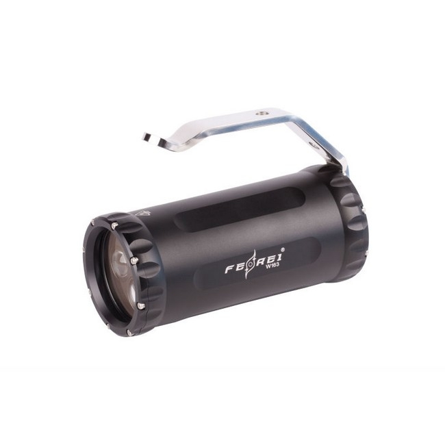 картинка Фонарь для дайвинга Ferei W163B CREE XM-L2 (теплый свет диода)