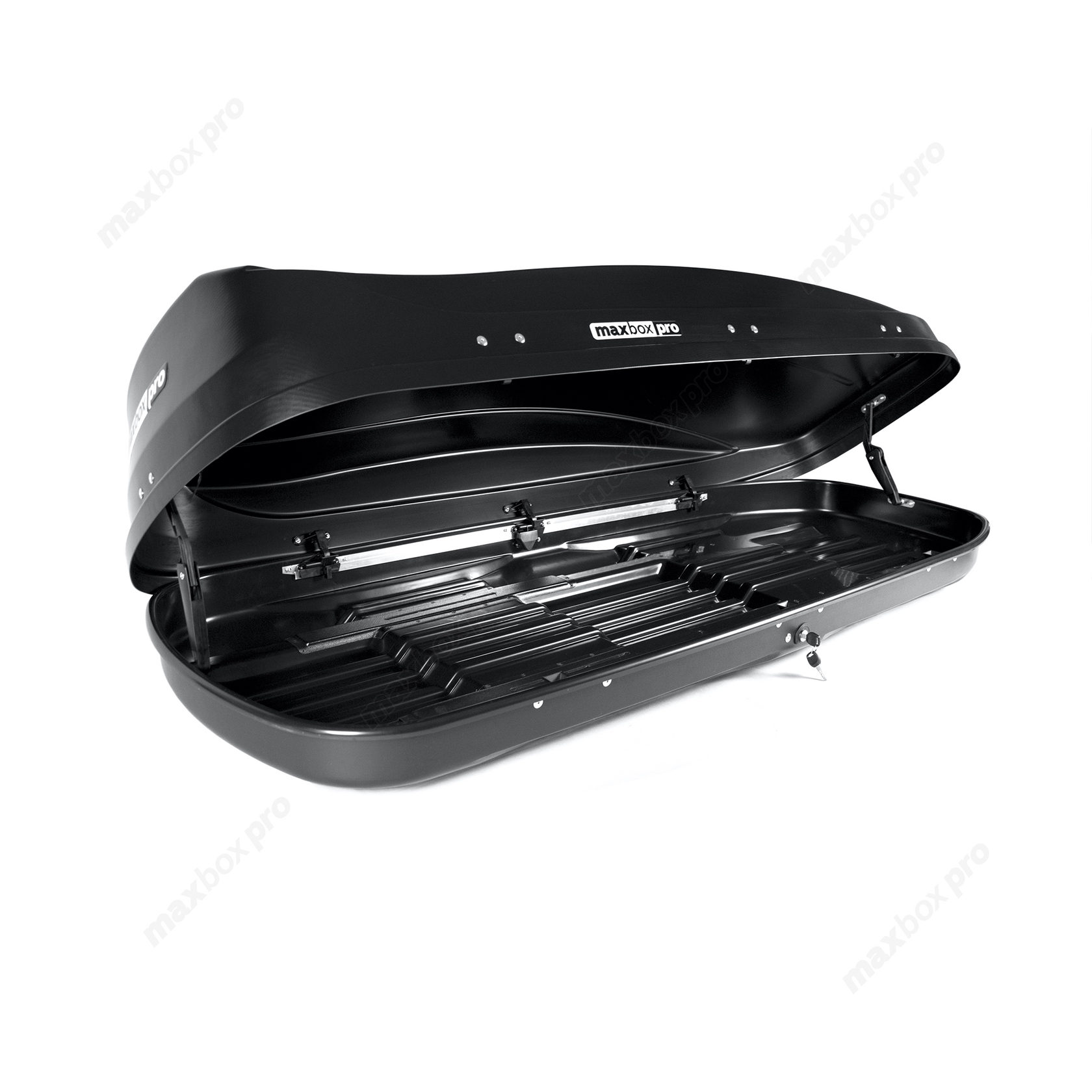 Автобокс MaxBox PRO 520 (большой) карбон черный