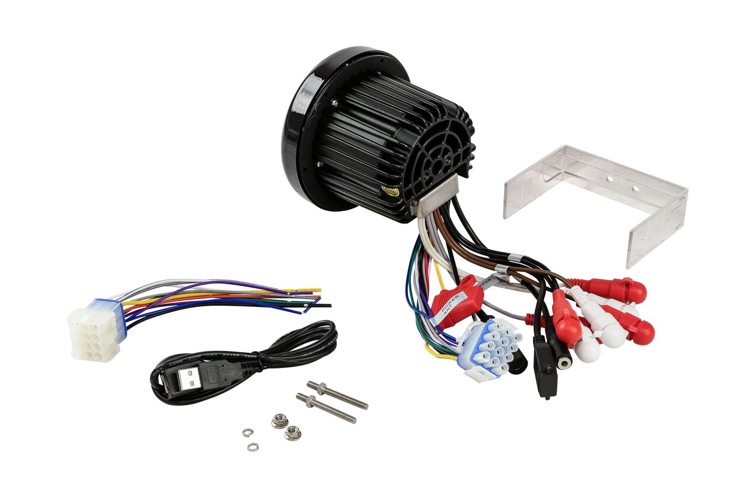 картинка Морская магнитола MRH-833, черный ободок, Marine Rocket