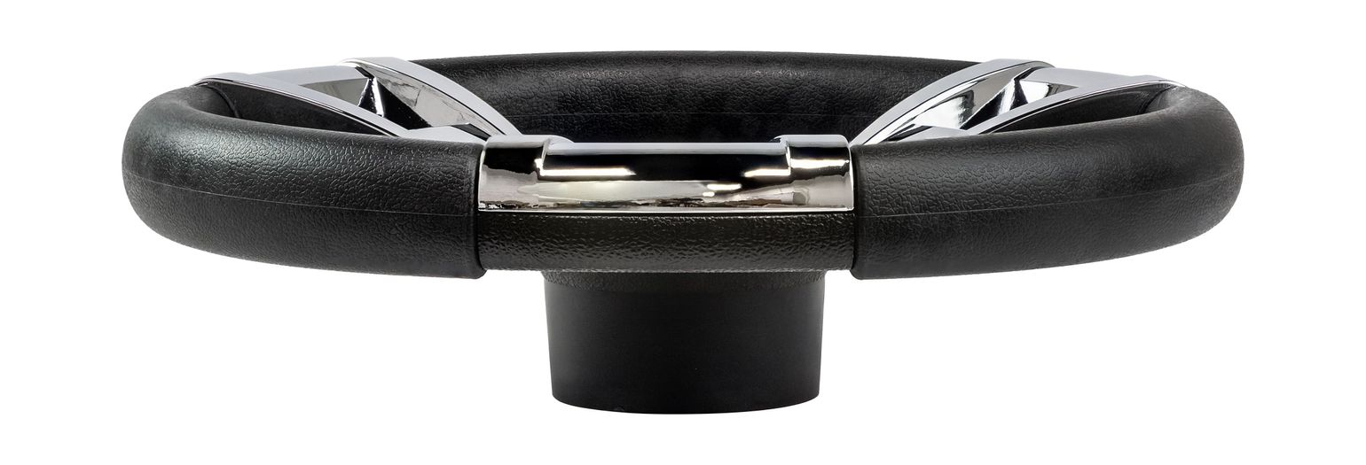 картинка Рулевое колесо GUSSI 013 хром, д.350 мм