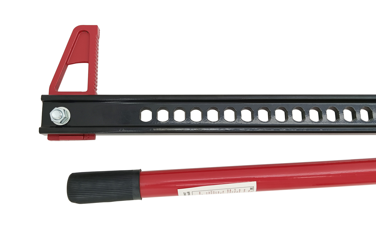 картинка Домкрат реечный redBTR 48" 3 тонны (чугун) подъем 130-1070 мм