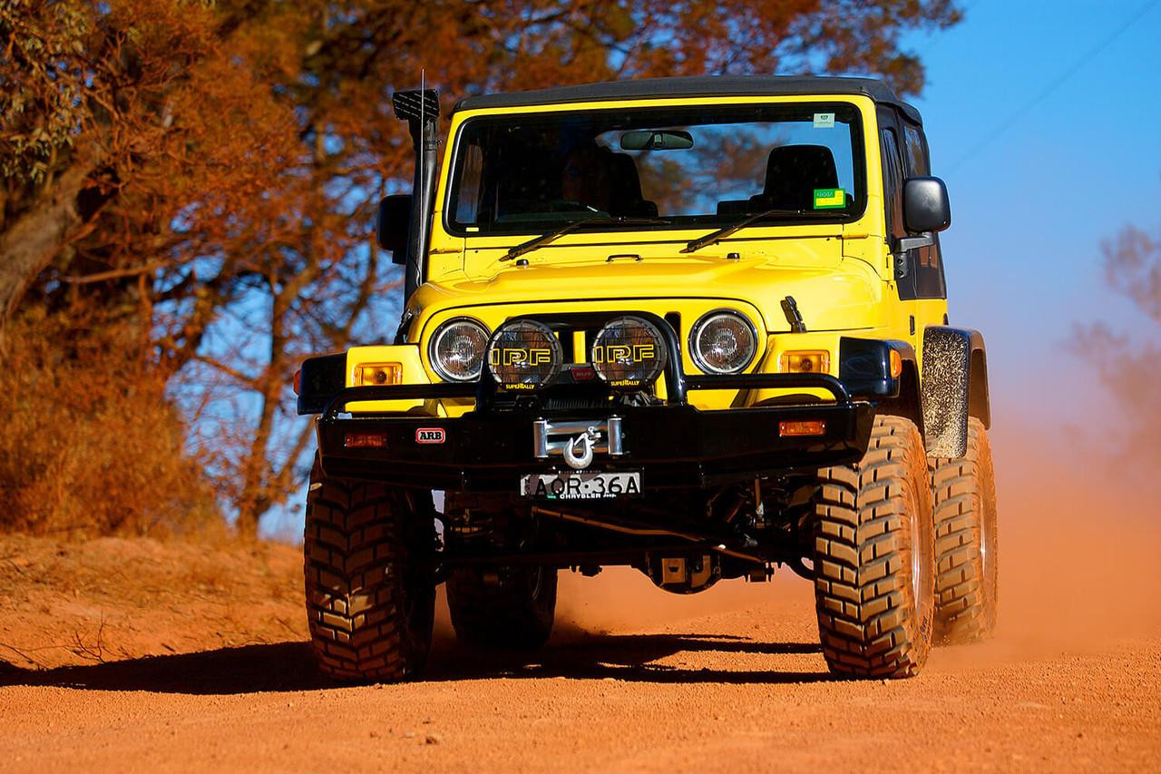 WINCH BAR 8/9/9I&RAMSEY JEEP TJ W/SRS