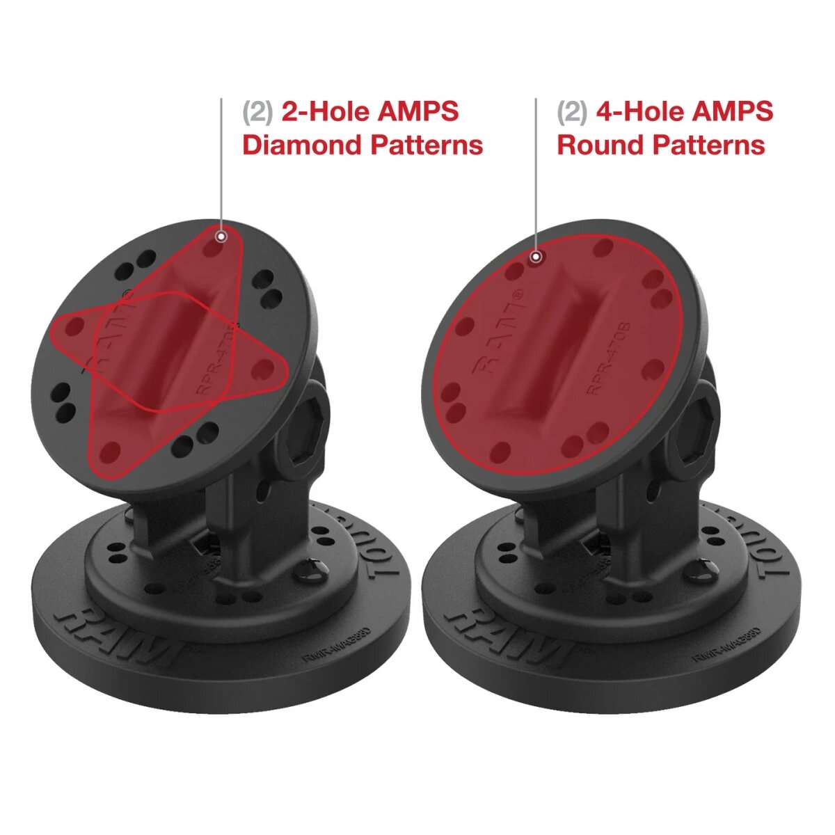 Магнитное крепление RAM® Single Pivot RAP-101-PV4-NK-MAG88U