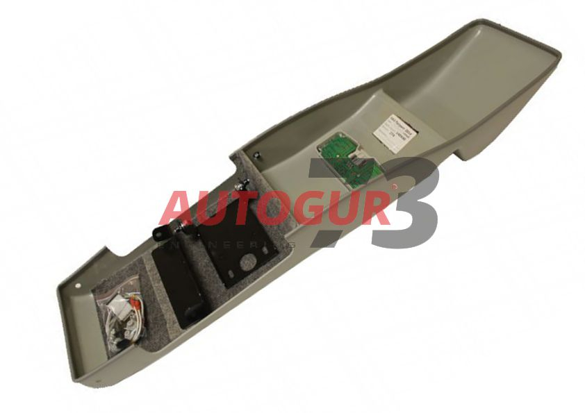 картинка Консоль потолочная УАЗ Патриот пластиковая (2013-2014+) с светодиодным плафоном серая