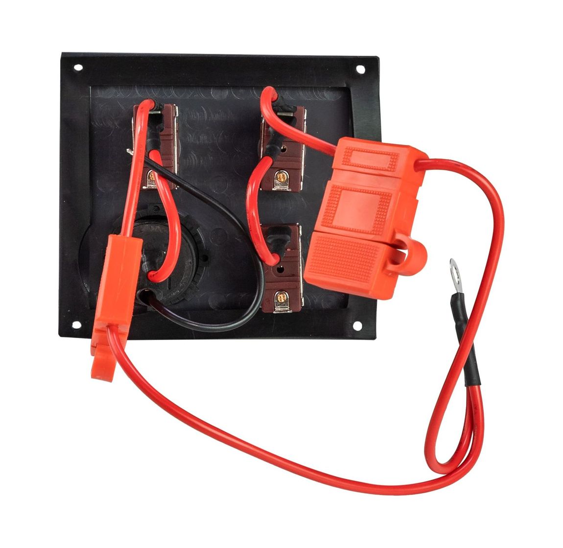 картинка Панель бортового питания 3 переключателя, разъем прикуривателя, предохранители