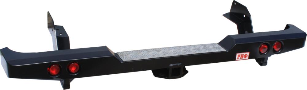 картинка Бампер задний РИФ Ford Ranger T6 с фаркопом и фонарями