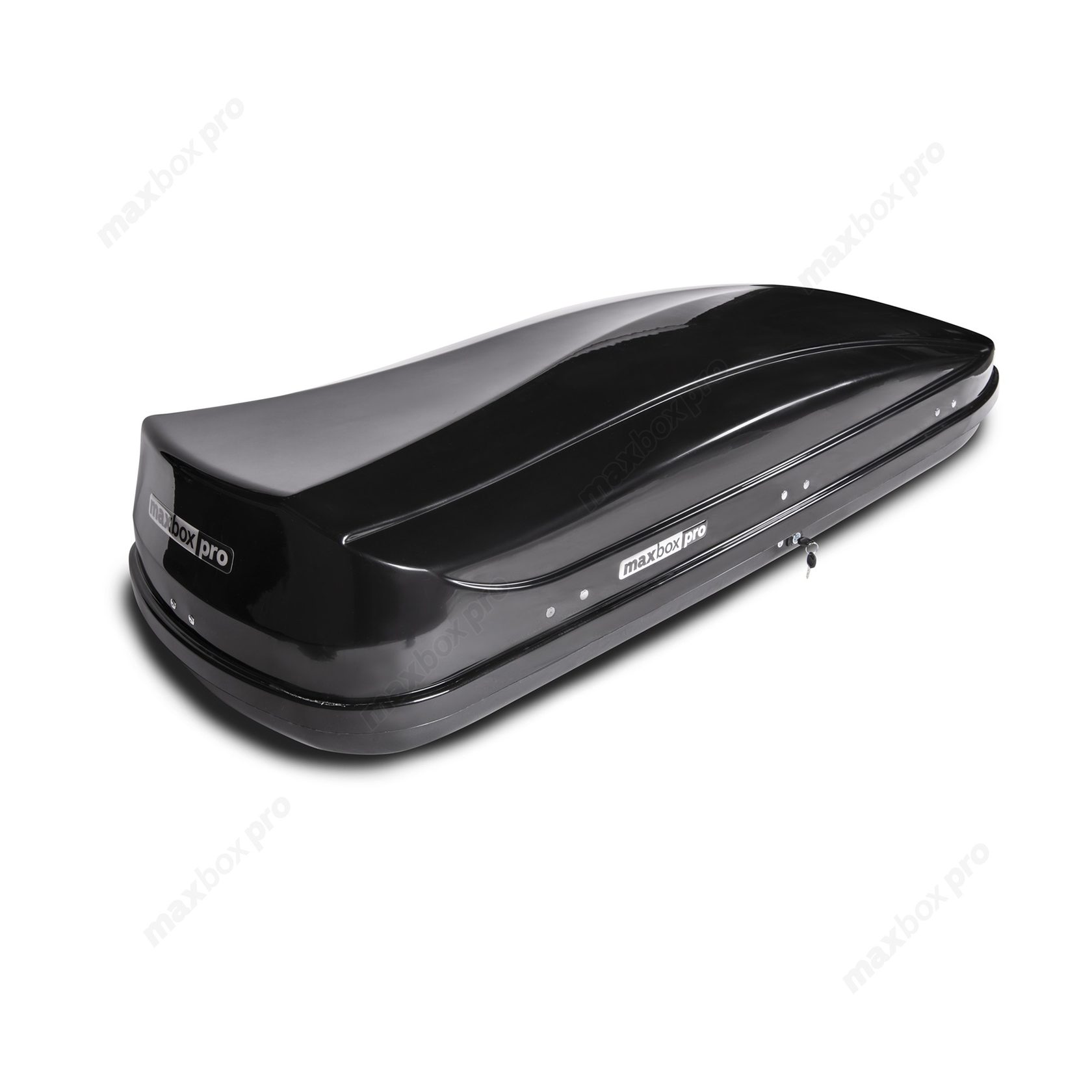картинка Автобокс MaxBox PRO 520 (большой) черный глянцевый