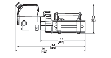 картинка Лебедка WARN 3700 DC