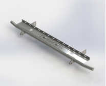 картинка Бампер задний УАЗ Патриот (пикап) 2008-2020 Покрытие Line-X