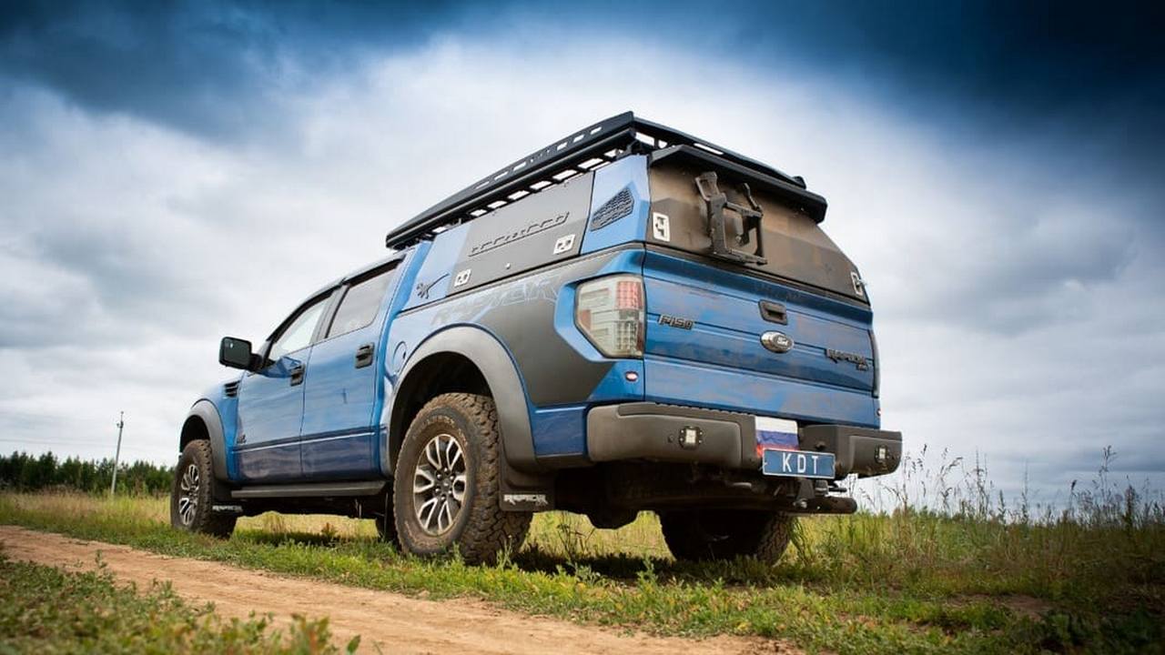 картинка Кунг силовой для Ford F-150 Raptor (2009-2015), 3 двери — KDT 27281