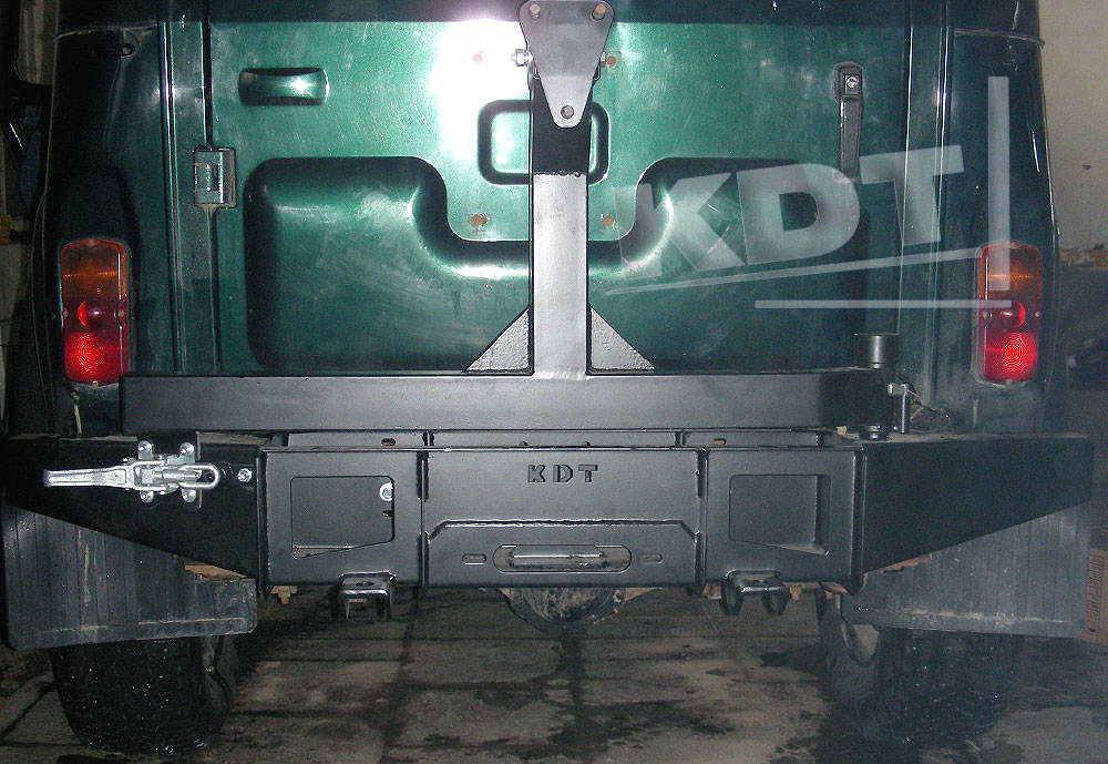 картинка Задний силовой бампер "Спорт" - УАЗ Hunter.