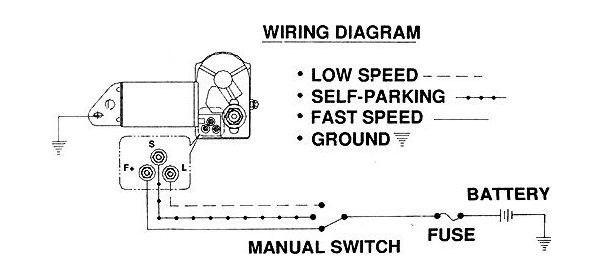 картинка Электропривод стеклоочистителя 24 В (ось 2")