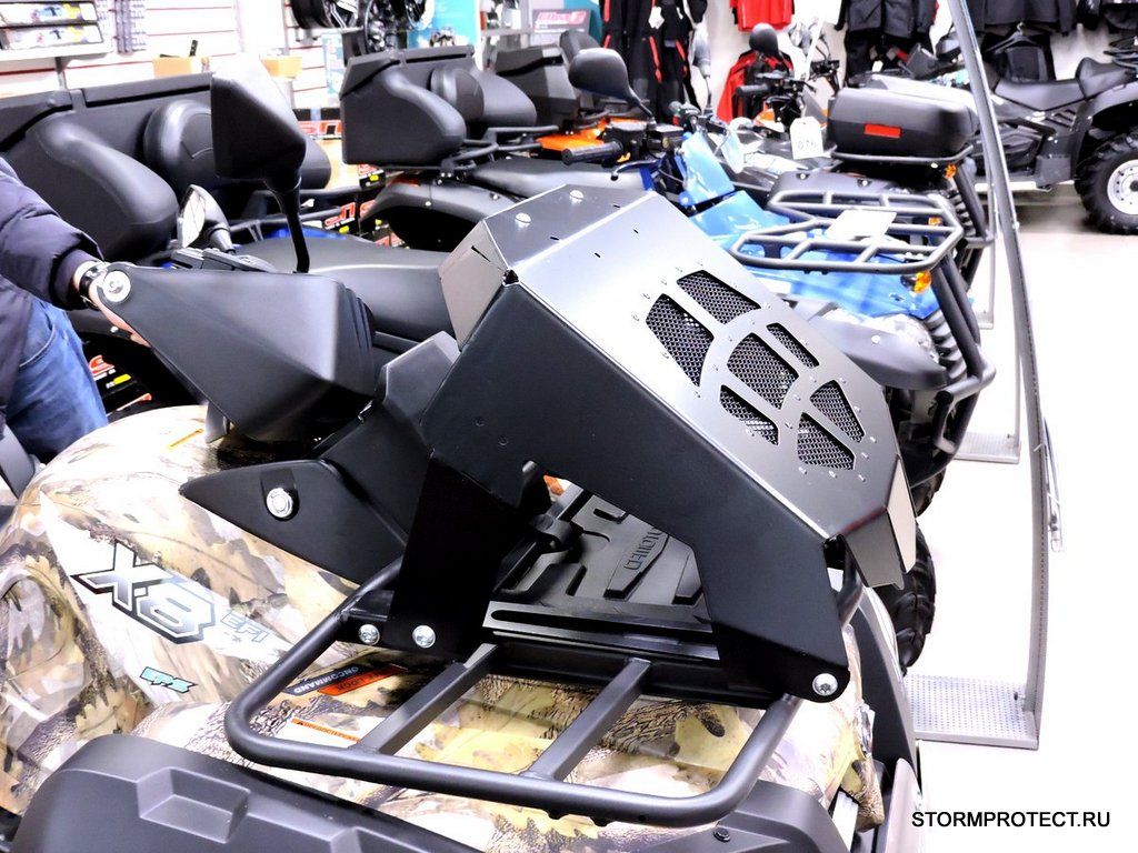 картинка Вынос радиатора для X8 с дополнительным креплением для шноркелей