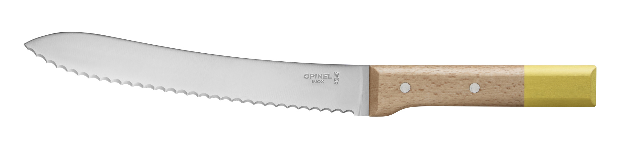 картинка Нож для хлеба Opinel №116, деревянная рукоять, нержавеющая сталь, 002124