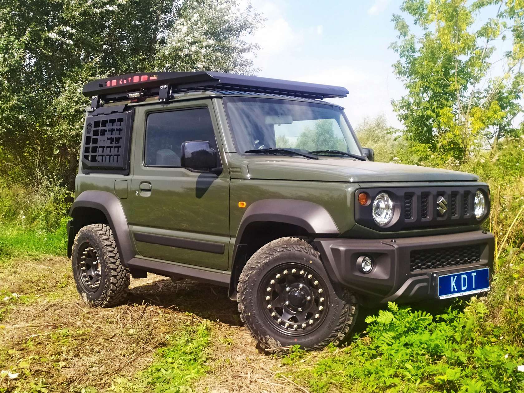 Багажник аэродинамический алюминиевый - Suzuki Jimny