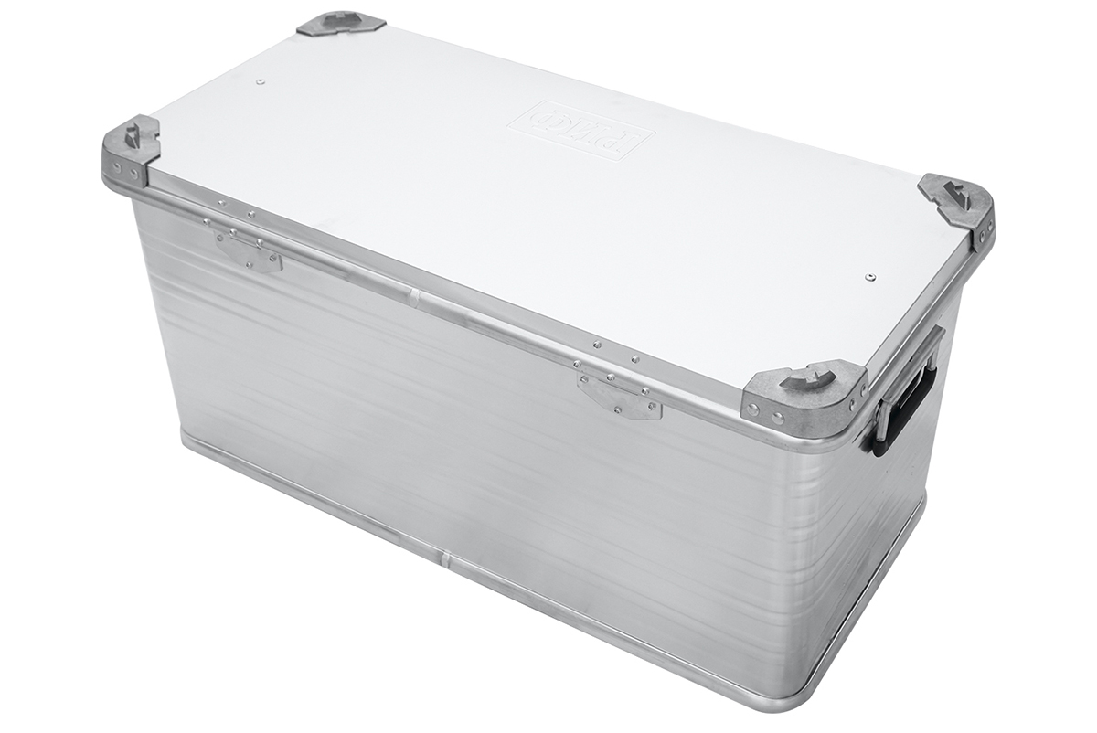 картинка Ящик алюминиевый РИФ усиленный с замком 782х385х379