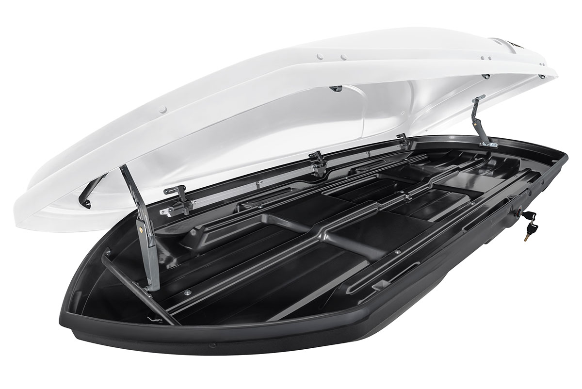 картинка Бокс автомобильный на крышу Pentair COBRA 520L белый глянец, двусторонний