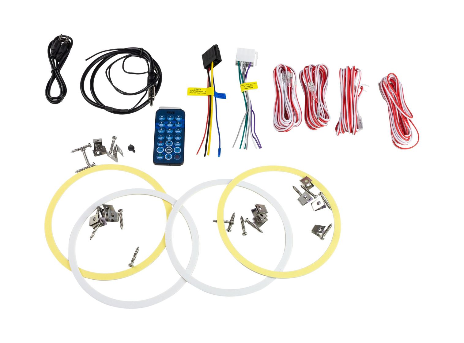 картинка Морская акустика 1DIN BOSS MCK508WB.6 (комплект4+MRC5)