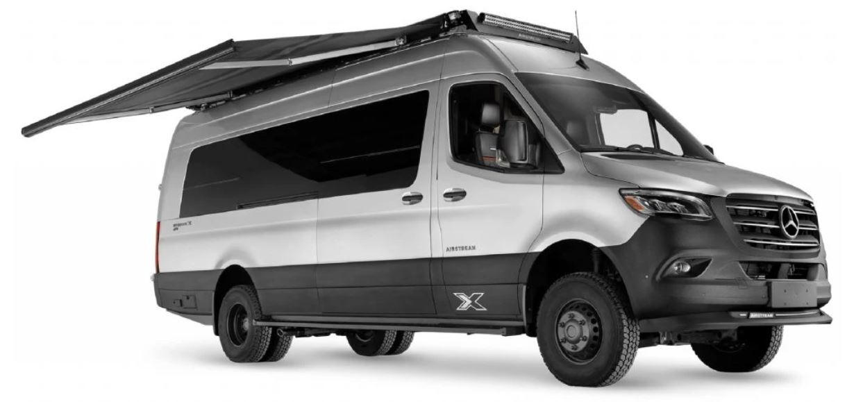 картинка Маркиза MobileComfort M200BD 2 м настенная механическая, корпус чёрный, полотно темно-серое