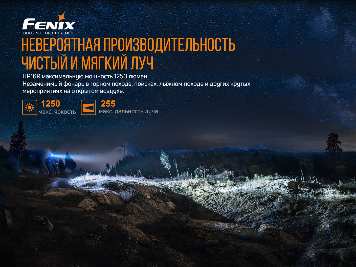 картинка Налобный фонарь Fenix HP16R