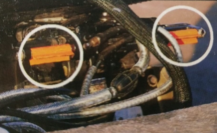 картинка Комплект защелок-ограничителей на рулевую тягу ПЛМ (при транспортировке)