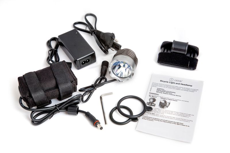 картинка Фара велосипеда Inton NB01, CREE XM-L U2, 1000Lum