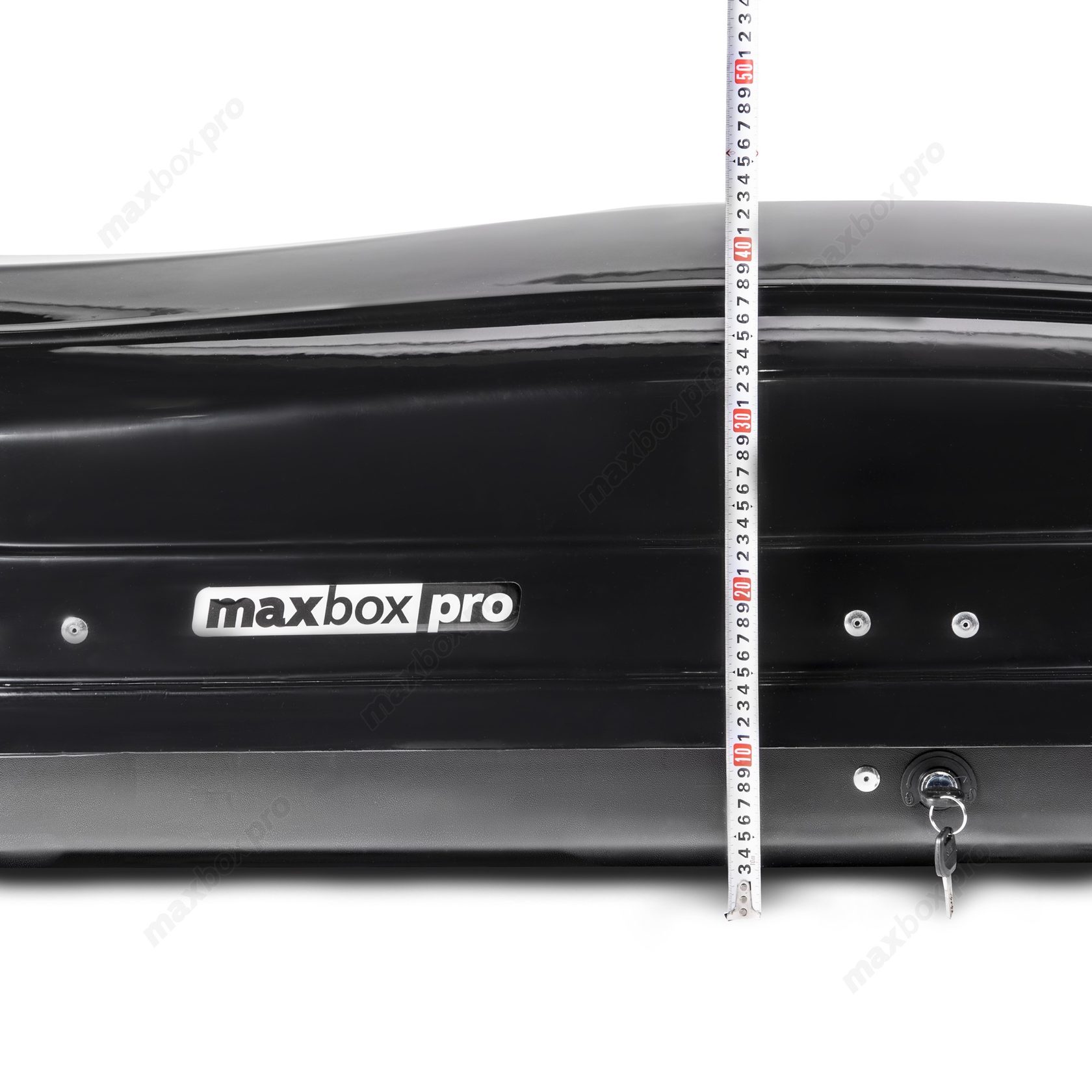 картинка Автобокс MaxBox PRO 520 (большой) черный глянцевый