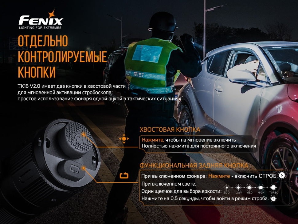 картинка Набор Fenix TK16V20 +E02R, TK16V20E02R