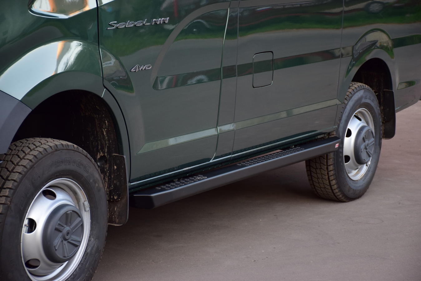 картинка Пороги РИФ силовые для ГАЗ Соболь NN