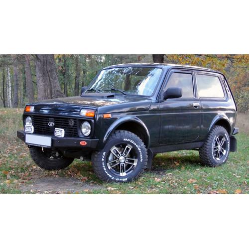 картинка Передний силовой бампер LADA 4х4 3 дв., LADA 4х4 5 дв. OJ серия Трофи 02.230.01