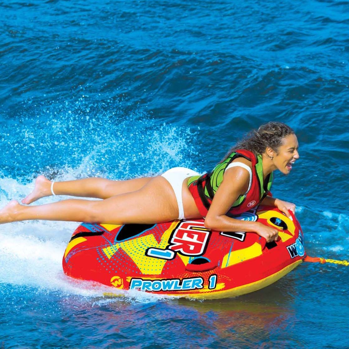 картинка Баллон буксируемый Prowler 1P с электрическим насосом и буксирным тросом