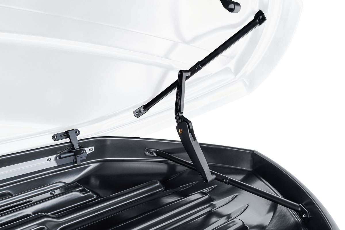 картинка Бокс автомобильный на крышу Pentair COBRA 420L белый глянец, двусторонний