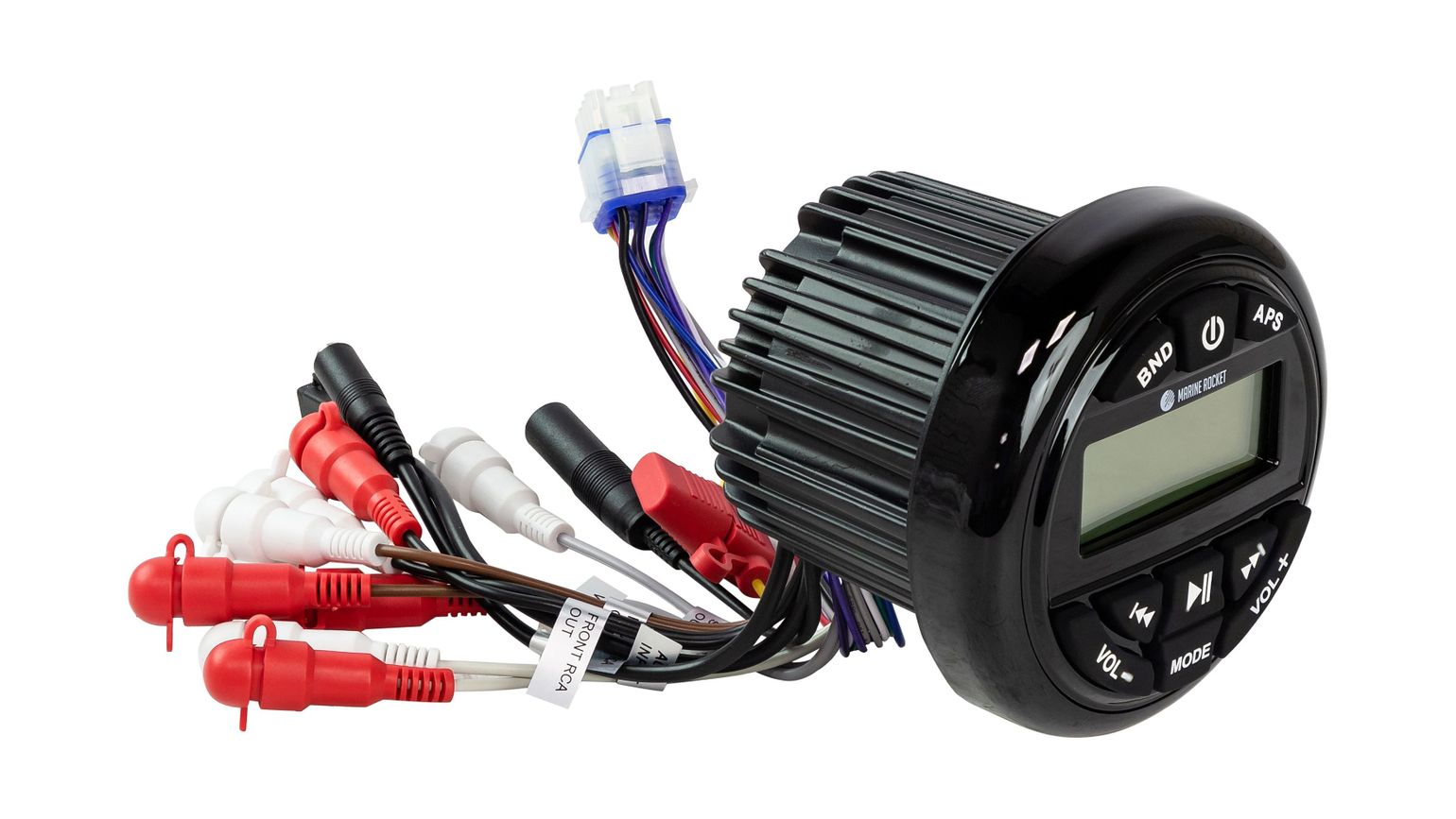 картинка Морская магнитола MRH-833, черный ободок, Marine Rocket