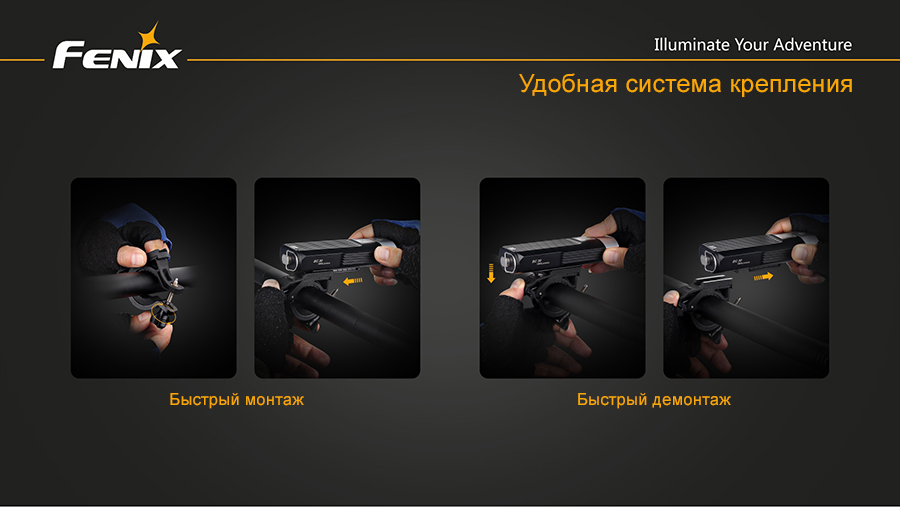 картинка Велофара Fenix BC30 Cree XM-L (T6)