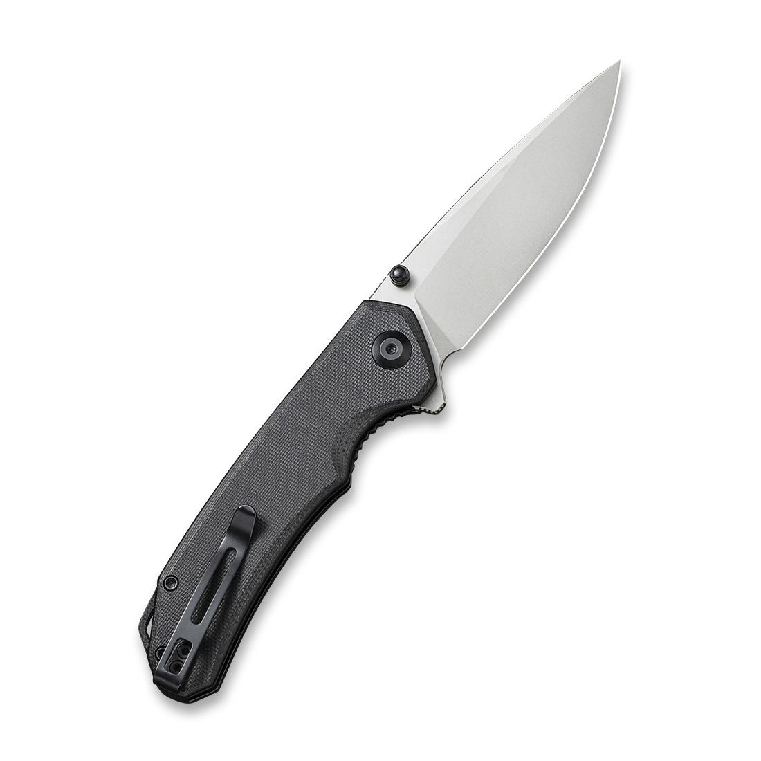 картинка Складной нож CIVIVI Brazen 14C28N Steel Stonewashed Handle G10 Black C2102C