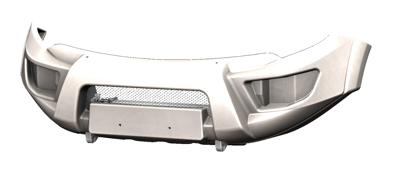 картинка Дуга защитная 50мм Mitsubishi L200 2015- АВС-Дизайн ABC.MCCL200.FB.ВВ.16