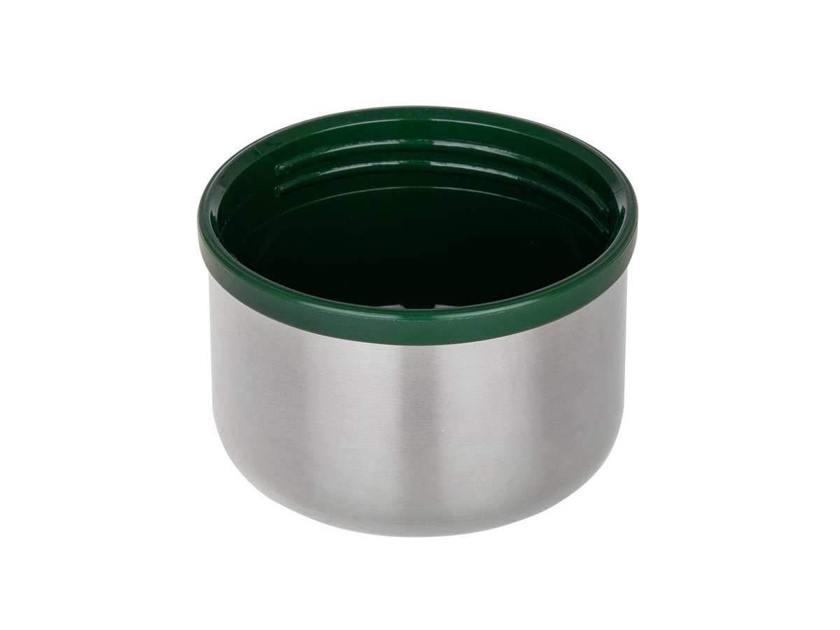 картинка Термос ТОНАР 1200ML с ситечком зеленый (2 крышки-кружки)