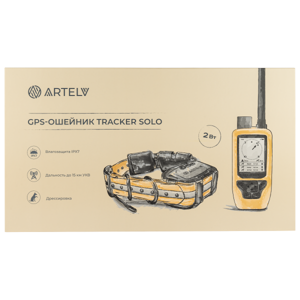 картинка GPS-ошейник Artelv Tracker 2W