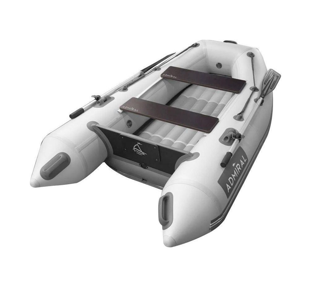 картинка Надувная лодка ПВХ, Адмирал 230 НД, светло-серый
