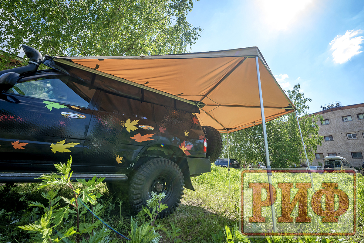 картинка Маркиза автомобильная РИФ веерная 2,5х2,0 м (левая)