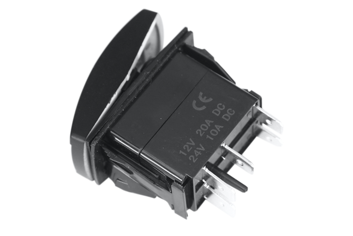 картинка Кнопка РИФ ВКЛ/ВЫКЛ, белый, БОКОВОЙ СВЕТ