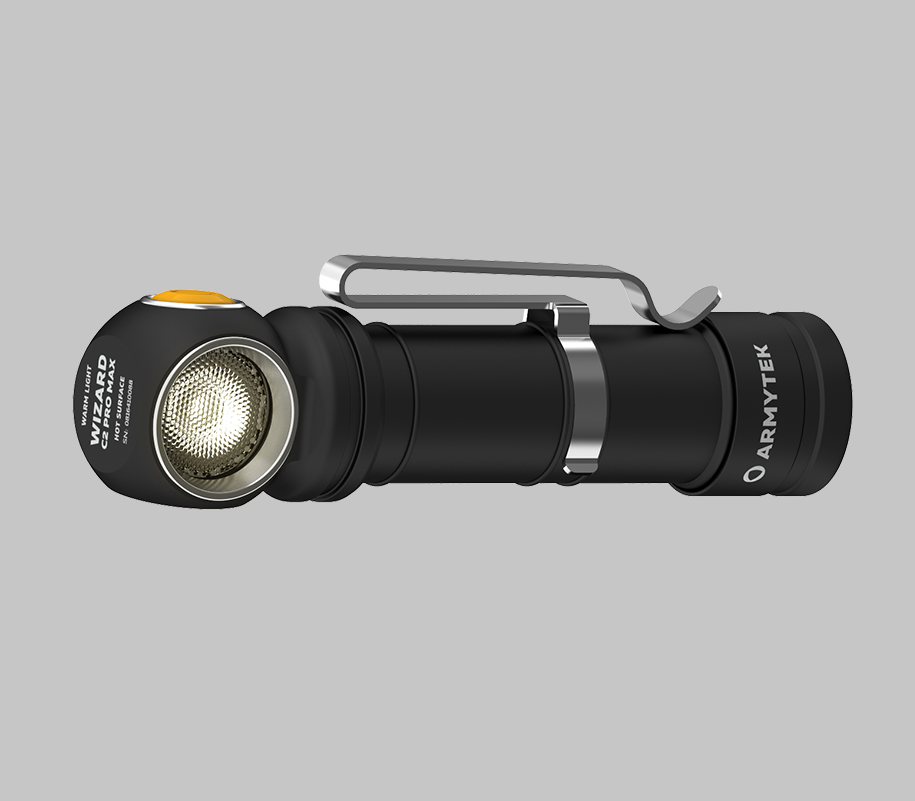 картинка Налобный фонарь ARMYTEK WIZARD C2 PRO MAX МАГНИТ USB ТЕПЛЫЙ