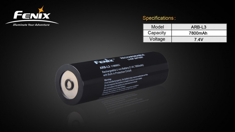 картинка Аккумулятор Fenix для RC40 7800 mAh