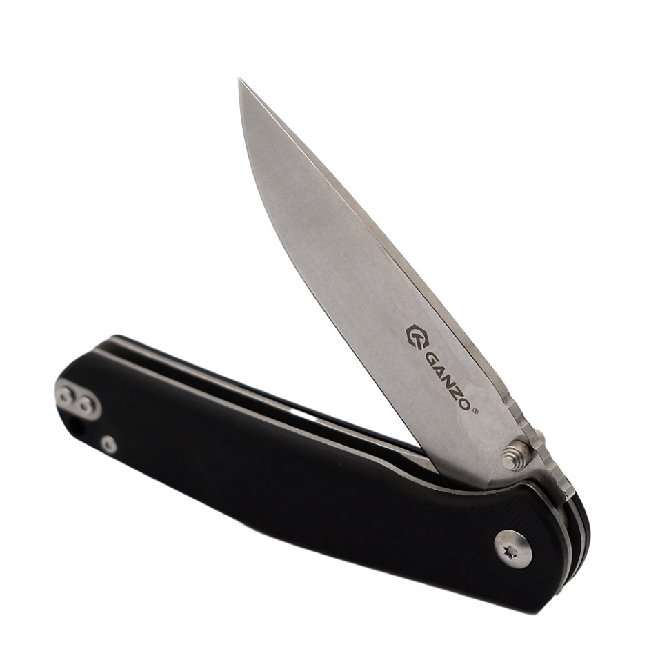картинка Нож складной Ganzo G6804-BK   черный