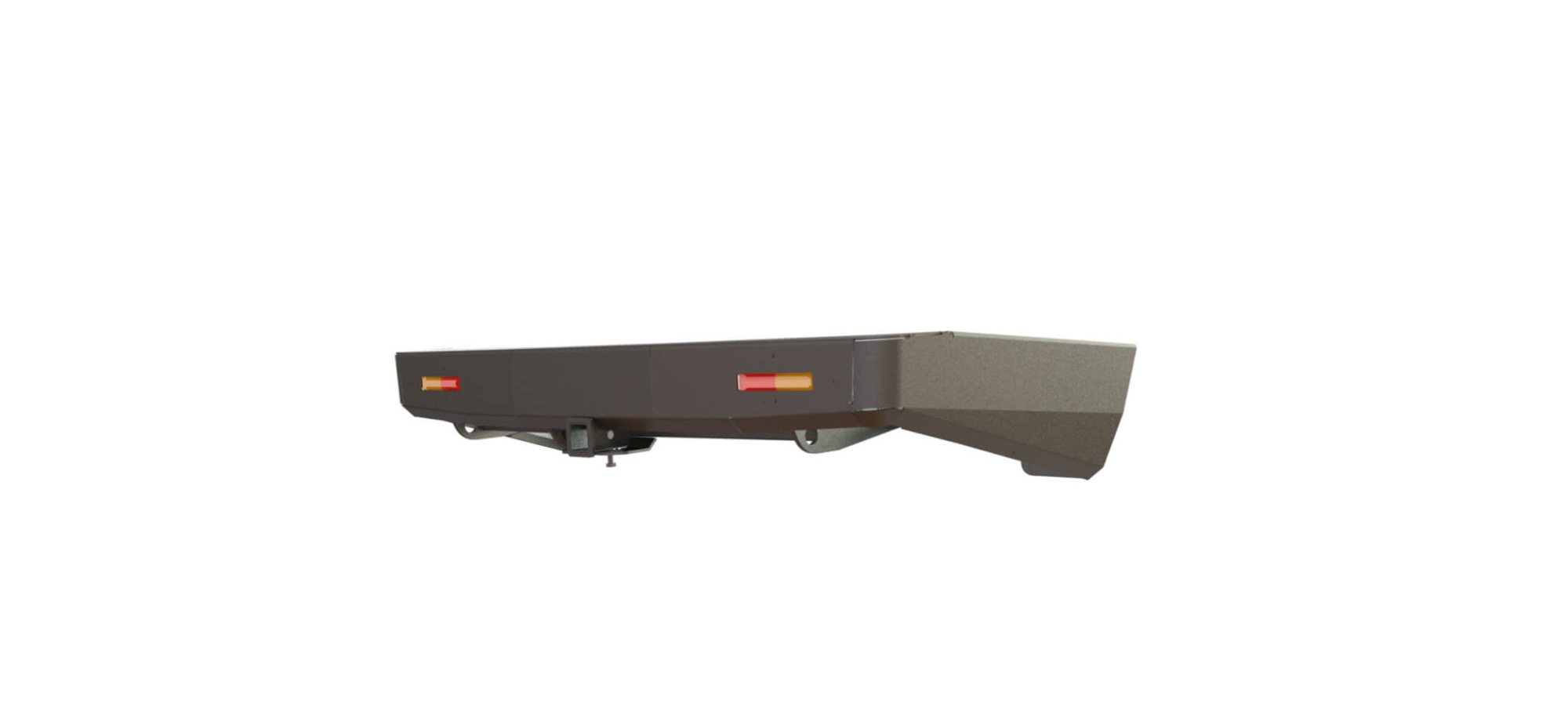 картинка Бампер силовой задний Mitsubishi Pajero Sport 2008-2015 квадрат, фонари