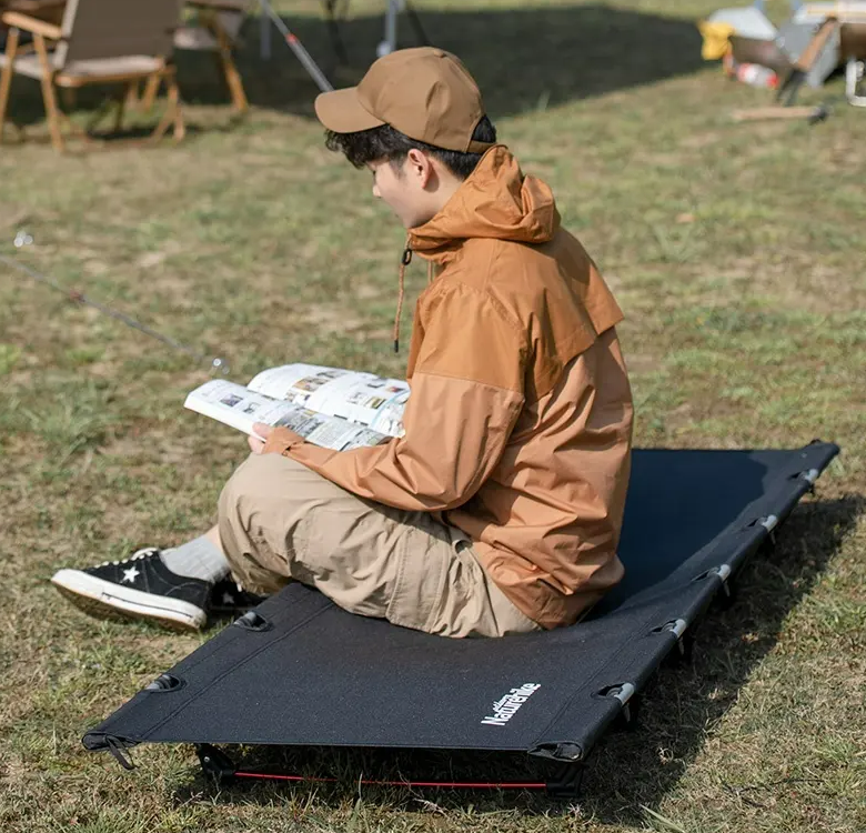 картинка Раскладушка Naturehike XJC05, 190х65х15cm, до 150 кг, хаки