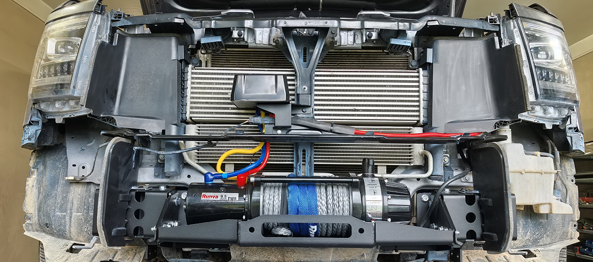 картинка Площадка РИФ под лебёдку в штатный бампер Haval H5 2023+