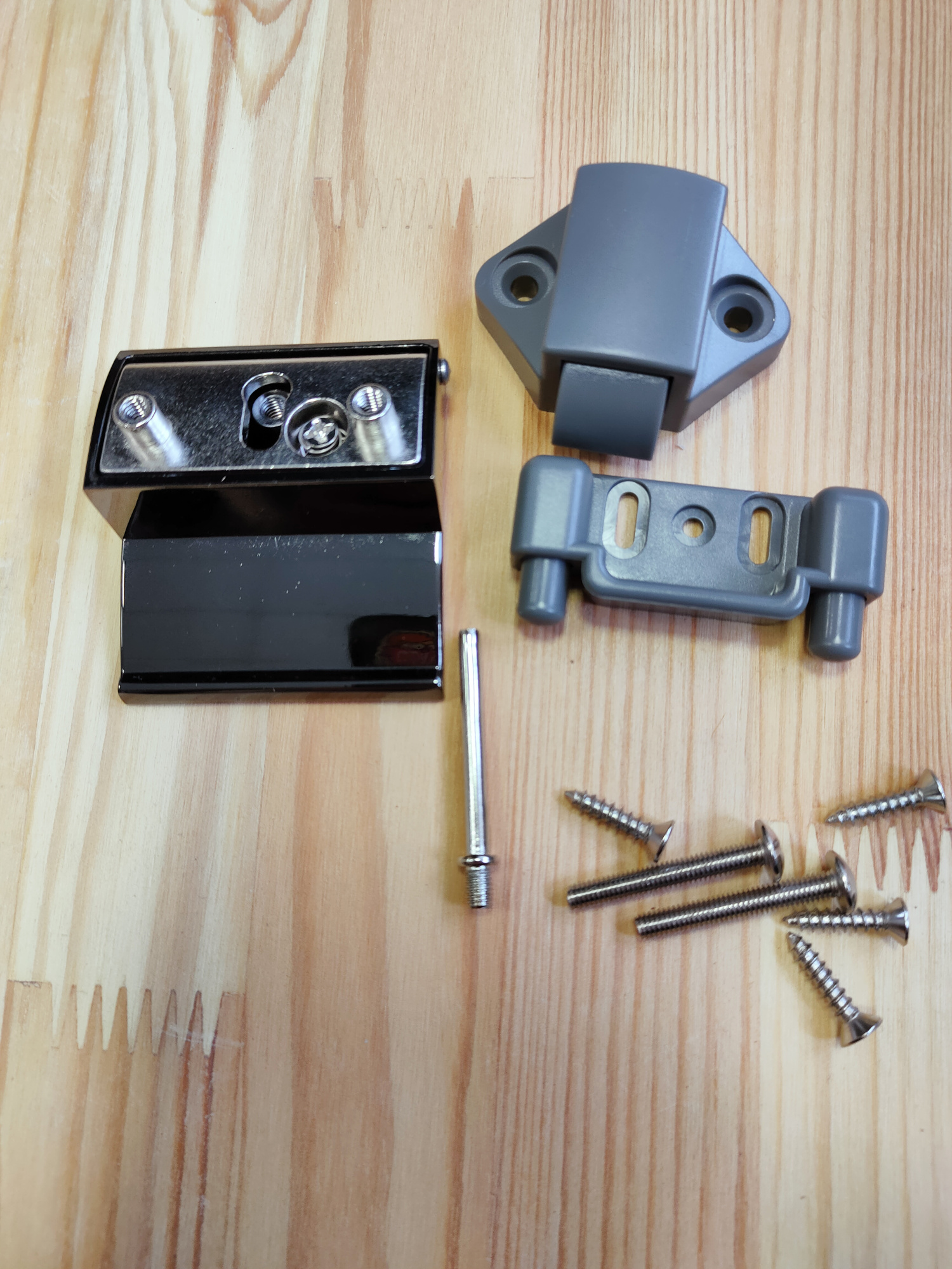 картинка Ручка-замок мебельная BL08-GB (антрацит)