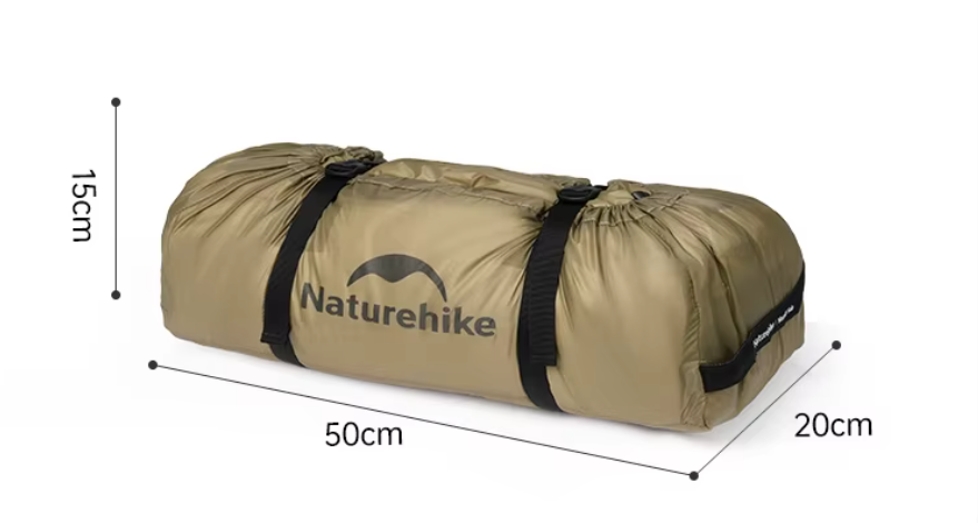 картинка Палатка Naturehike Massif Solo 1-местная, алюминиевый каркас, песочная