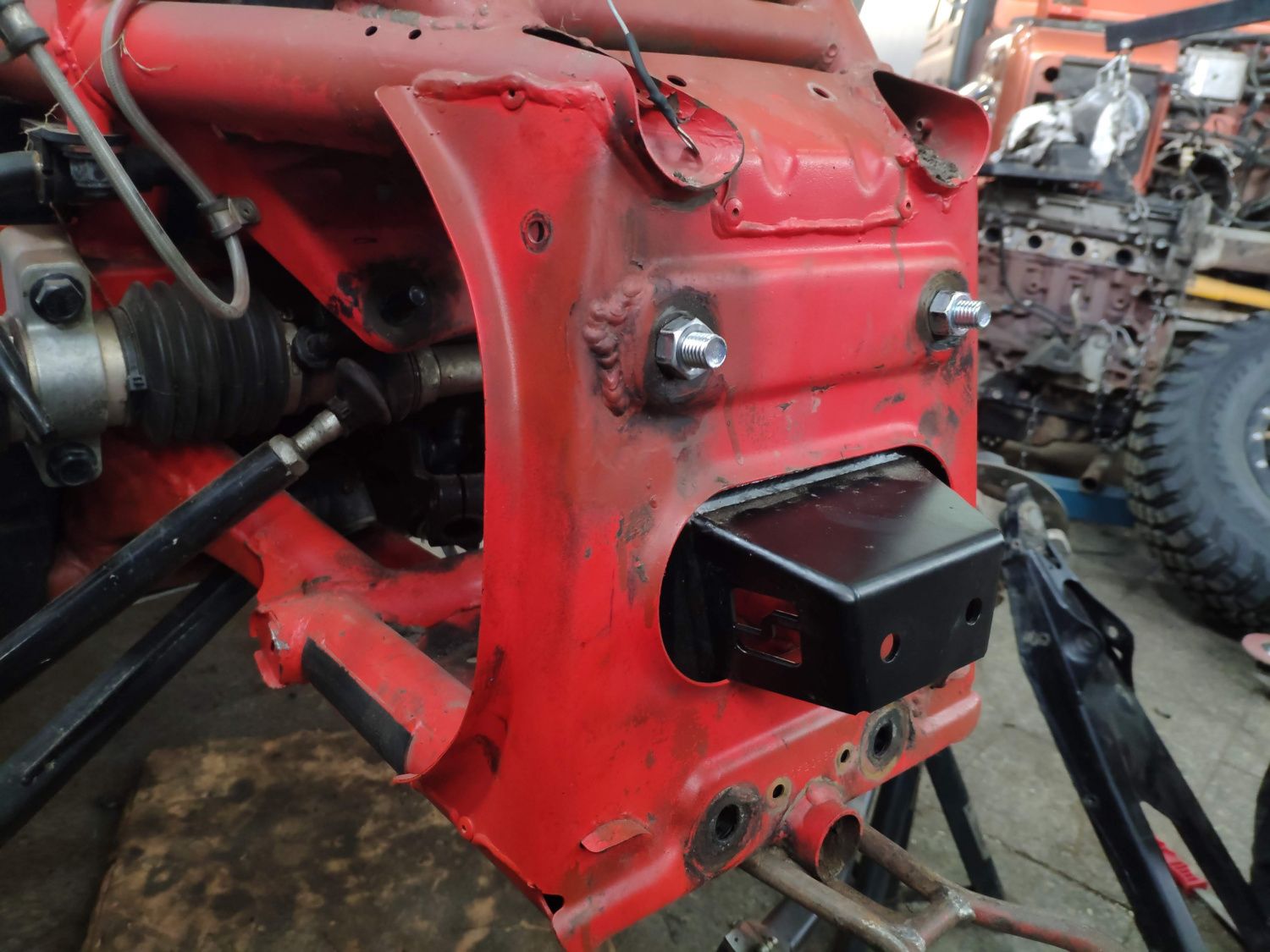 картинка Усилитель передней части рамы Can-Am BRP Maverick X3